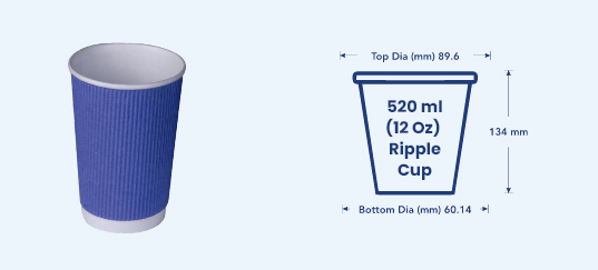 Ripple Paper Cup Manufacturer